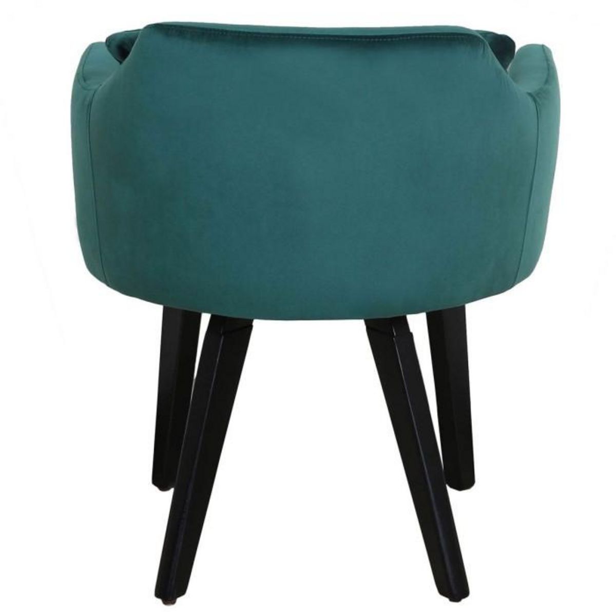 Paris Prix Lot de 2 Fauteuils Velours  Scanda  70cm Vert