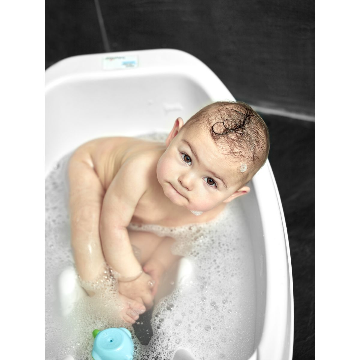 BABYMOOV Baignoire Aquascale 4 en 1 - Blanche