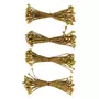 Artemio 100 étamines dorées 6 cm