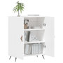 Voir la diapositive 4 : VIDAXL Buffet blanc 69,5x34x90 cm bois d'ingenierie