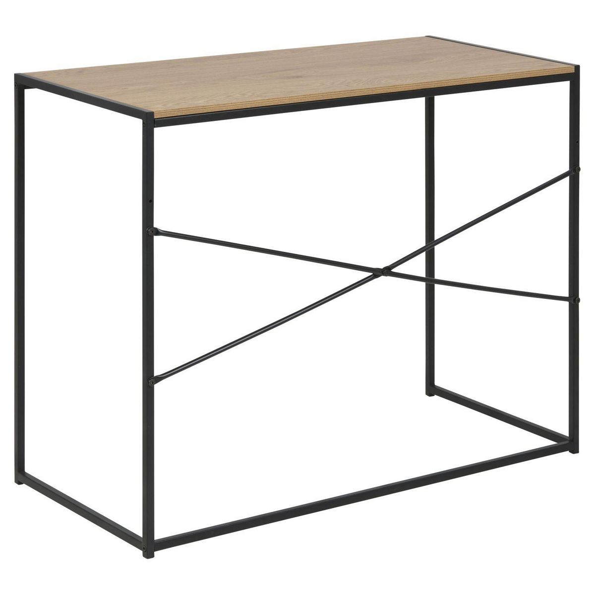 TOILINUX Bureau Sireine en MDF et métal