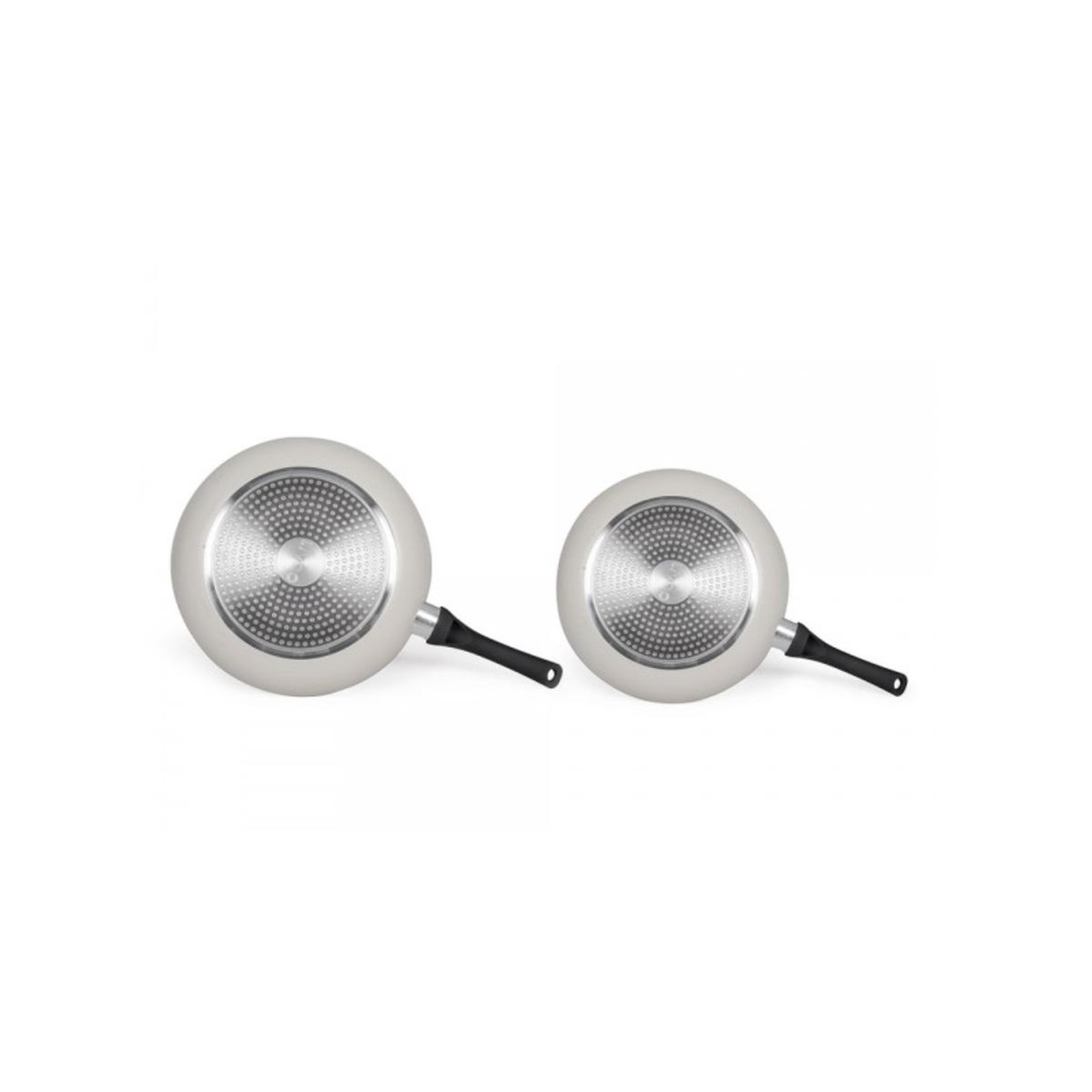 Voir la diapositive 4 : LIVOO Lot de 2 poêles antiadhésif 24/28cm gris - men124gr