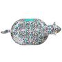 Voir la diapositive 5 : AIRMYFUN Bouée Gonflable XXL Chevauchable, Piscine & Plage, Flotteur Deluxe - Léopard 150x150x105cm
