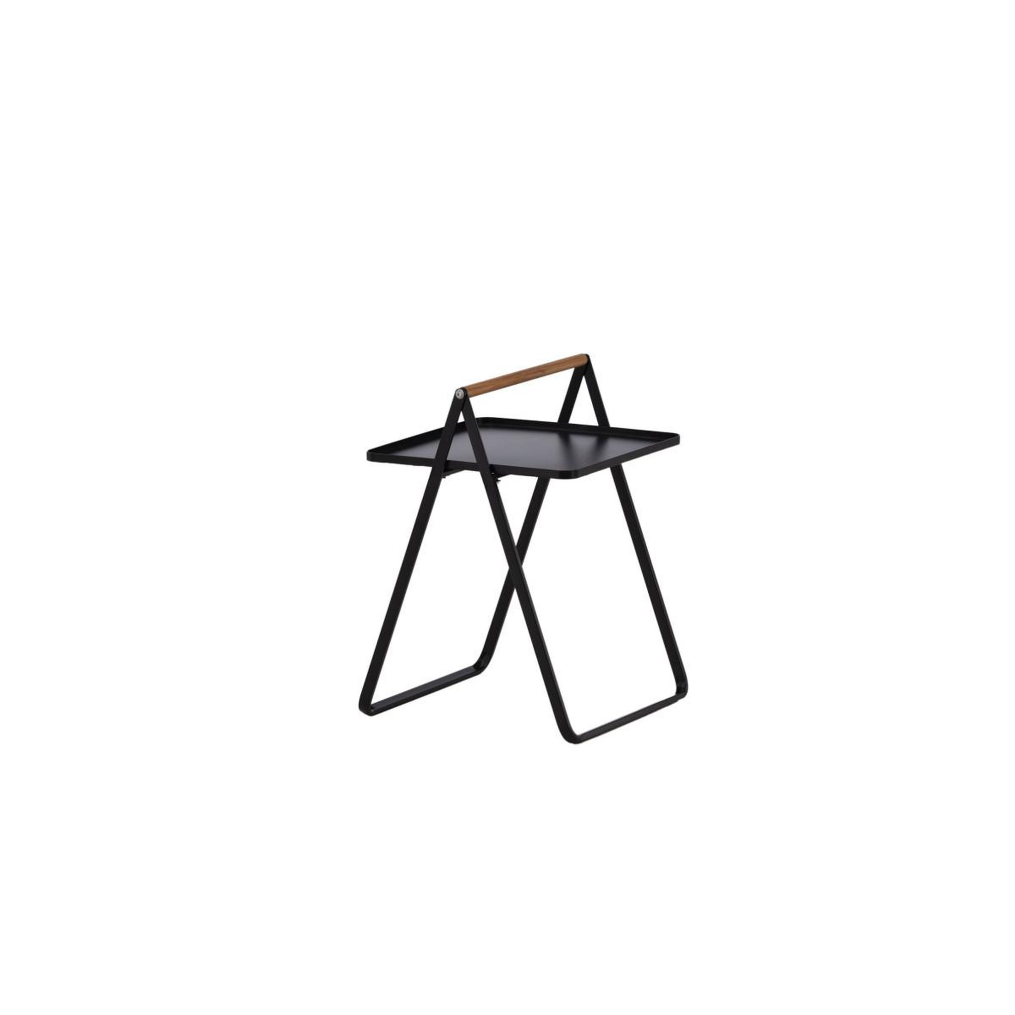 Voir la diapositive 3 : Paris Prix Table d'appoint de jardin  clarin  59cm noir