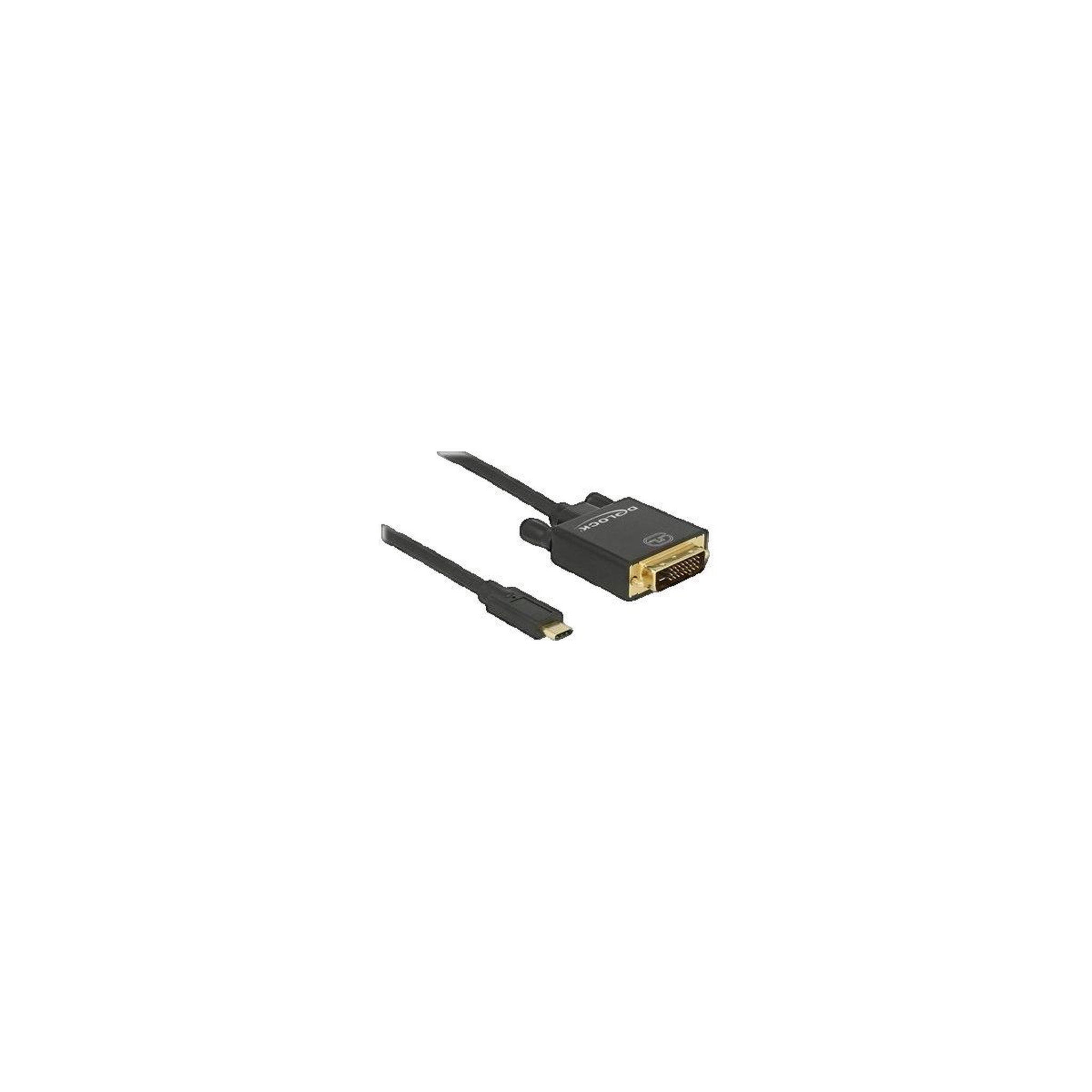 DeLock Adaptateur USB-C vers DVI Delock avec connecteurs plaqués or