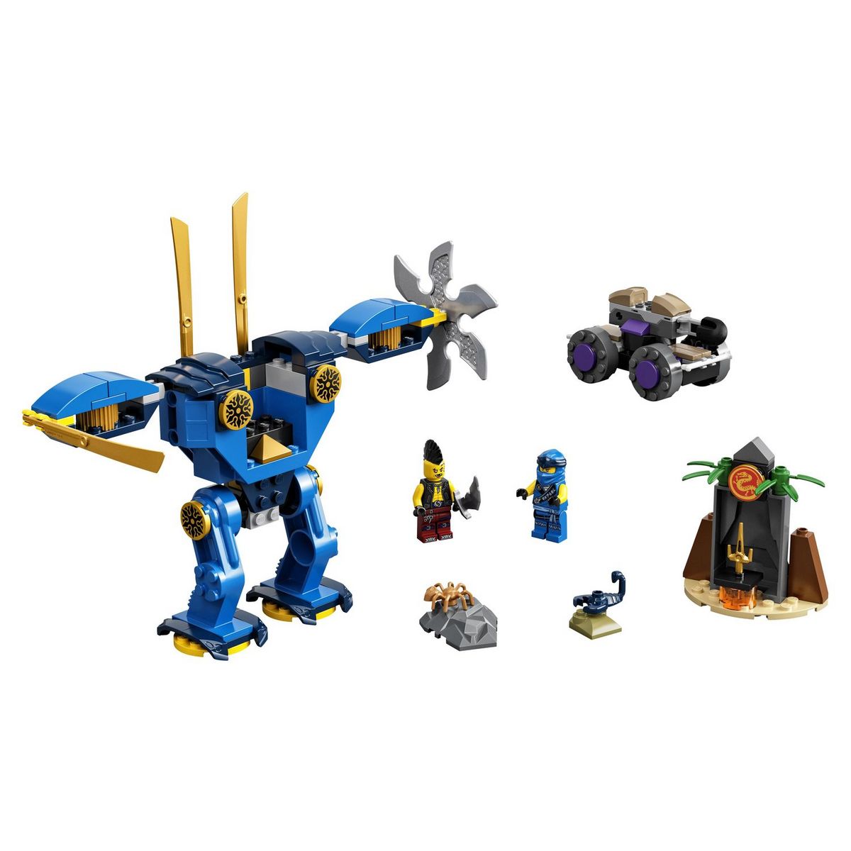 LEGO Ninjago 71740 - L'électrorobot de Jay