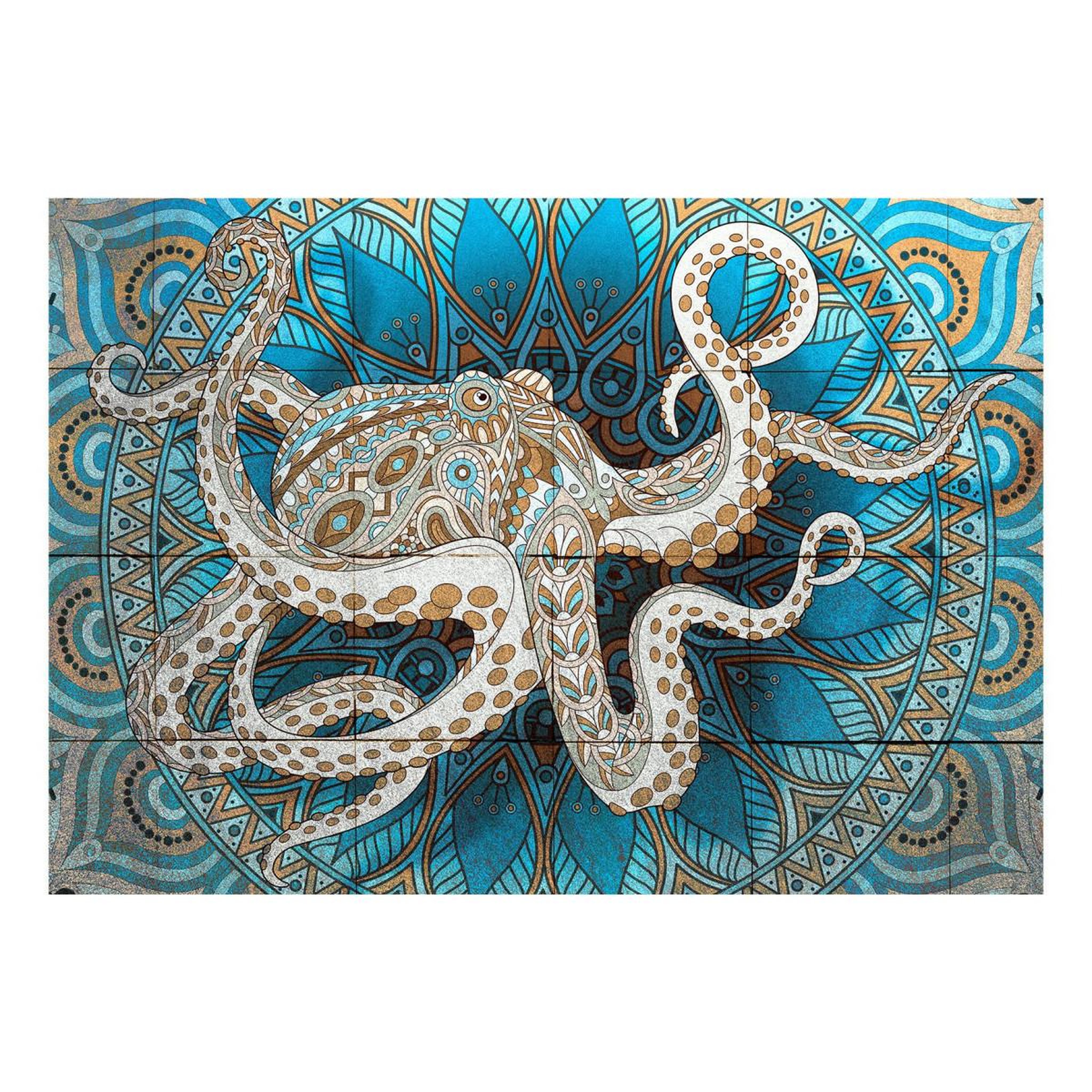 Voir la diapositive 2 : Paris Prix Papier peint  zen octopus