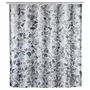 Wenko Rideau de douche design Terrazzo - Polyester - 180 x 200 cm - Gris