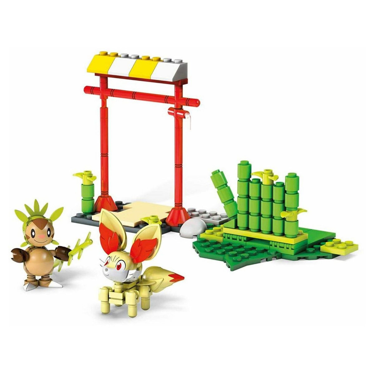 MEGA Jeu de construction Mega Construx Pokémon Marisson contre Feunnec
