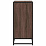 Voir la diapositive 5 : VIDAXL Buffet chene marron 68x35x76 cm bois d'ingenierie et metal