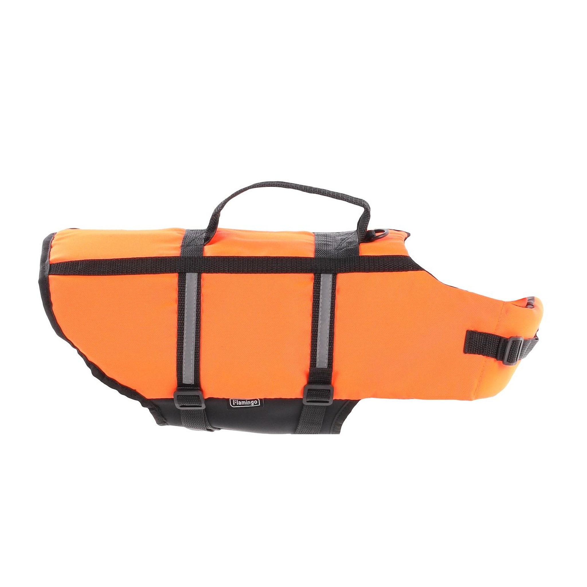 Voir la diapositive 3 : Eden Gilet de sauvetage pour chien marinus fluo