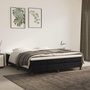 Voir la diapositive 1 : VIDAXL Matelas de lit a ressorts ensaches Noir 160x200x20 cm Velours