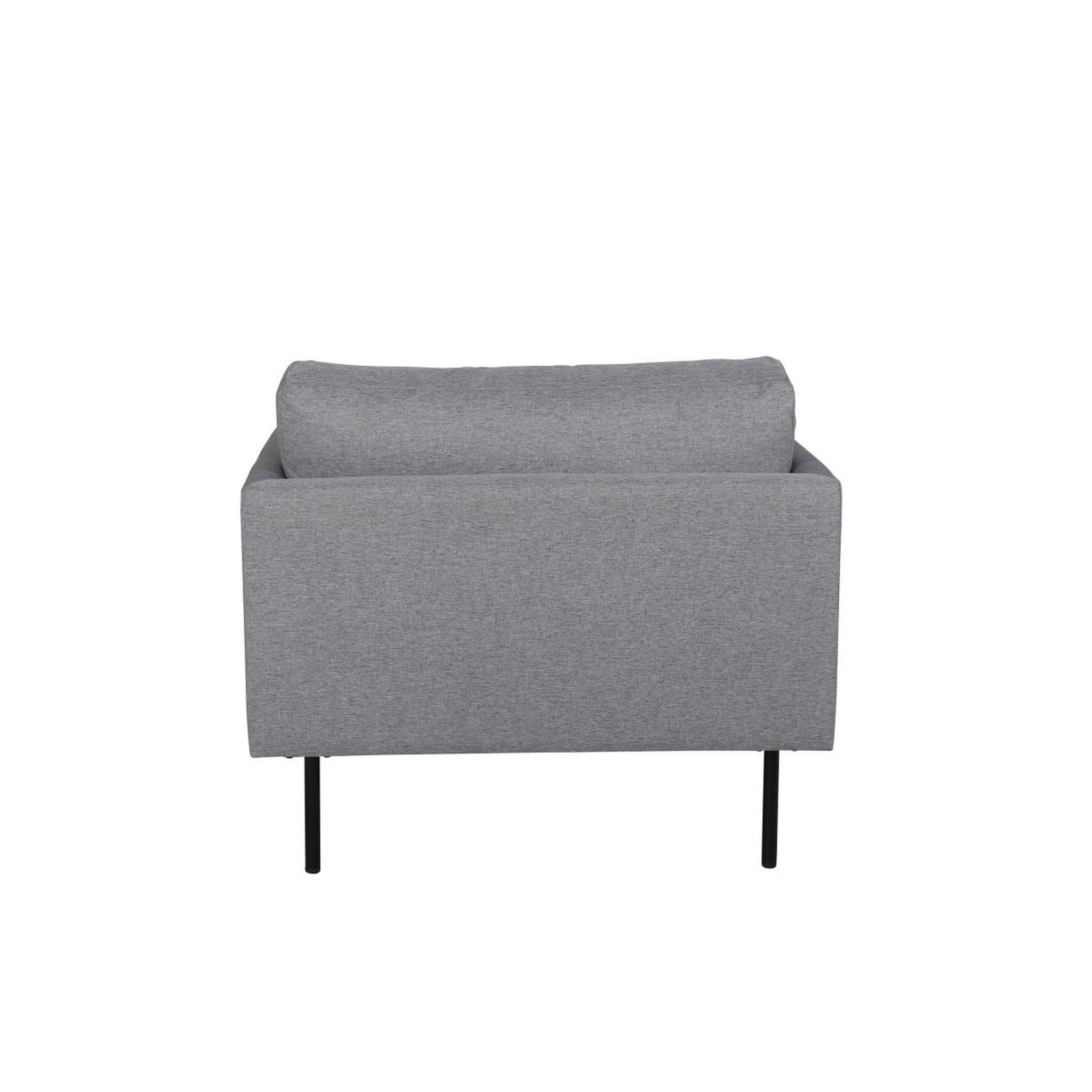 Voir la diapositive 5 : Paris Prix Fauteuil en tissu  zoom  95cm gris