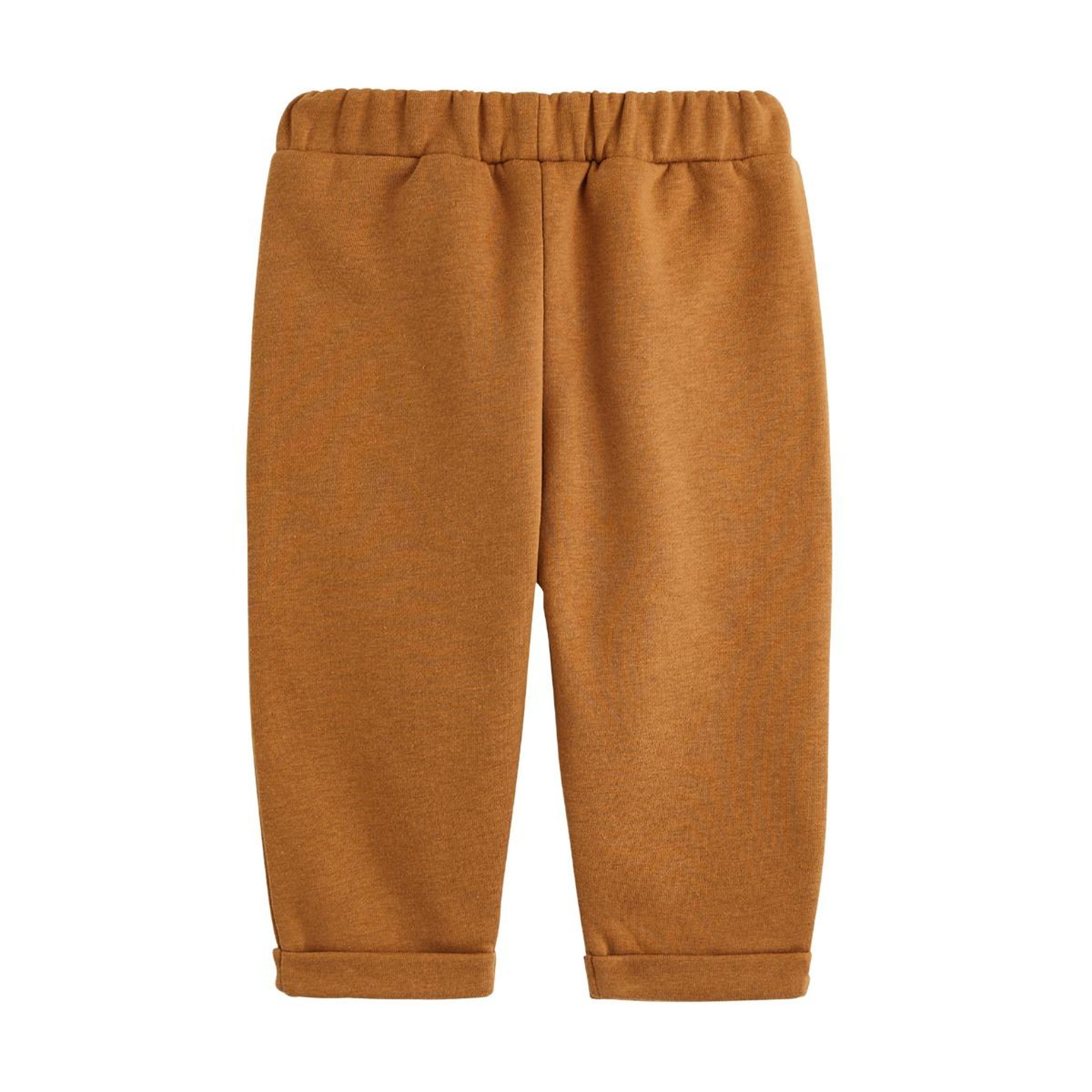 Voir la diapositive 2 : PETIT BEGUIN Lot de 3 pantalons bébé en molleton