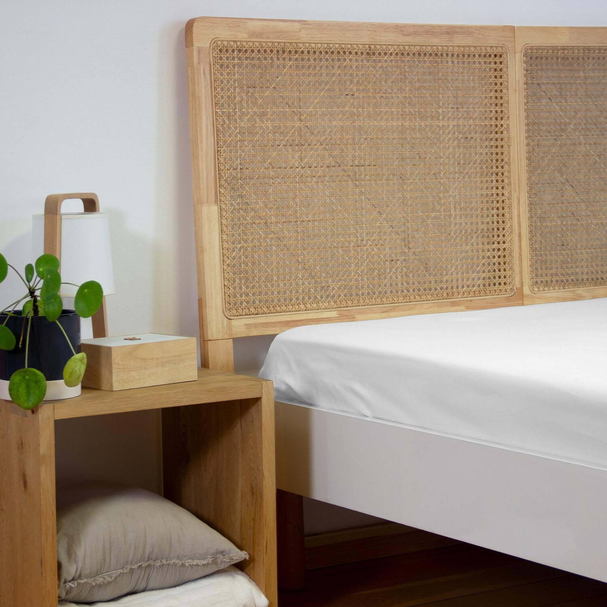Voir la diapositive 1 : Home collection Drap housse 100% percale de coton 65fils
