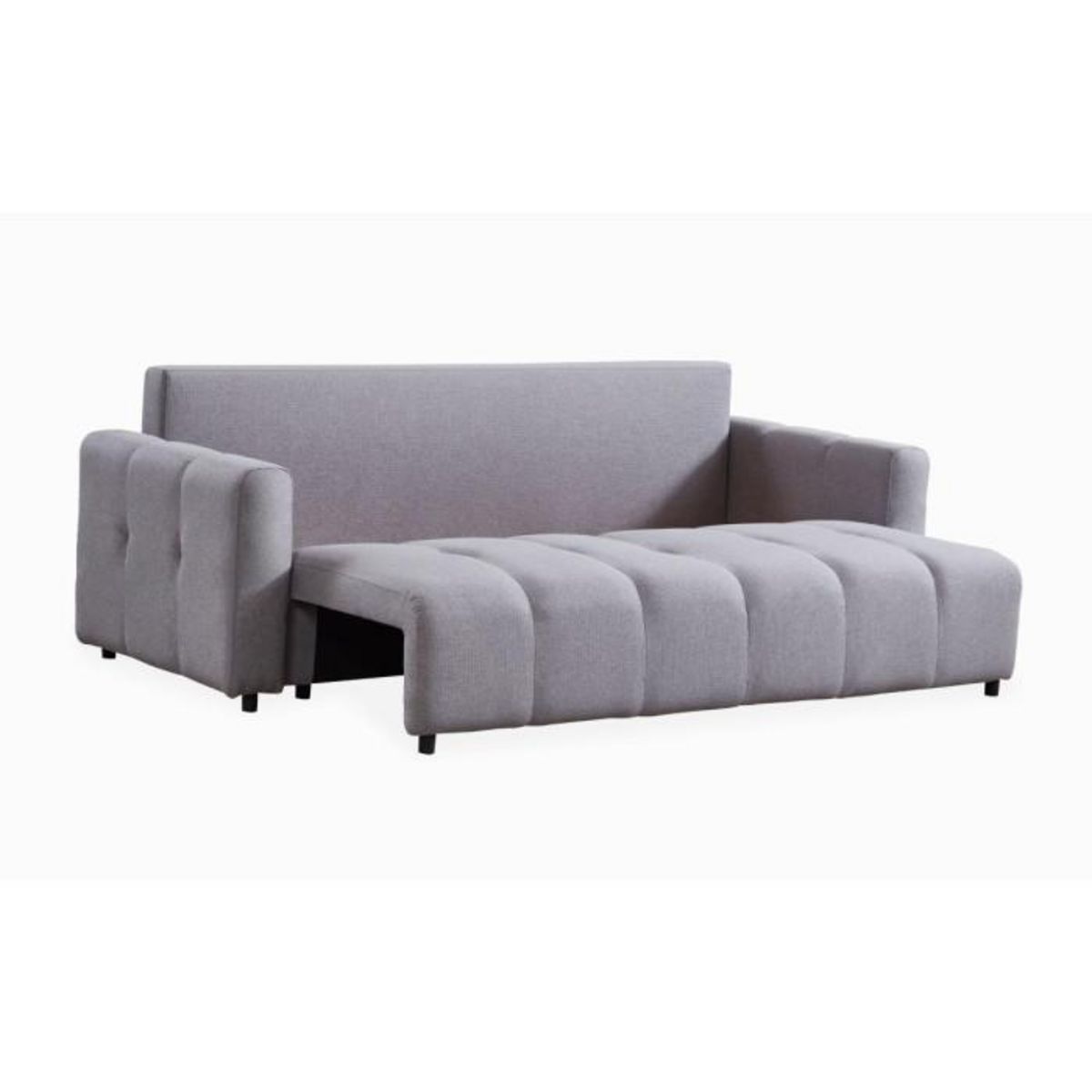 Paris Prix Canapé Convertible 3 Places  Arnaud  225cm Gris Clair