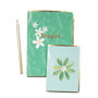 Voir la diapositive 1 : Paris Prix Lot de 2 Carnets & Crayon  Imagine  21cm Vert