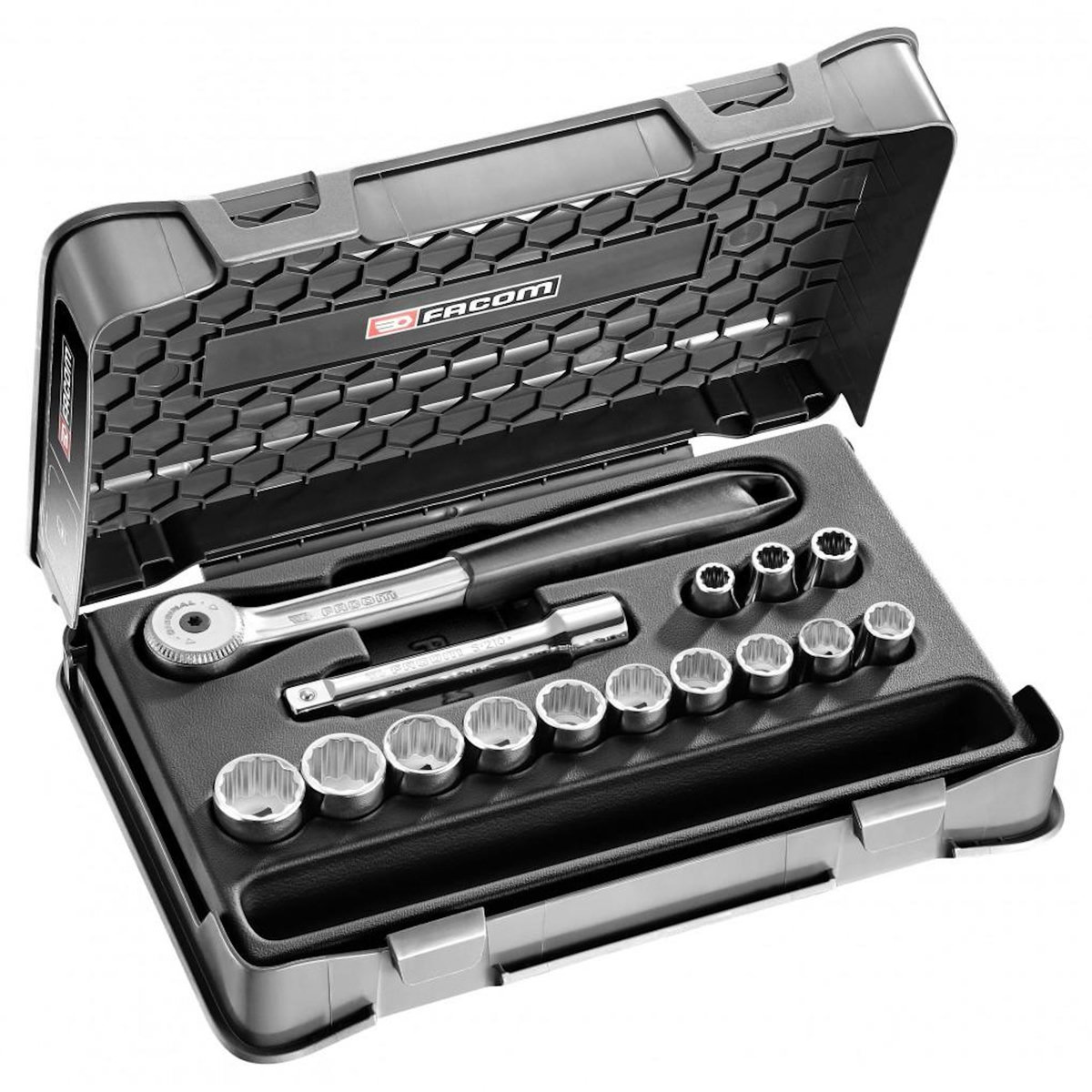 FACOM Coffret de douilles S.151-1P12 15 pièces pièces FACOM