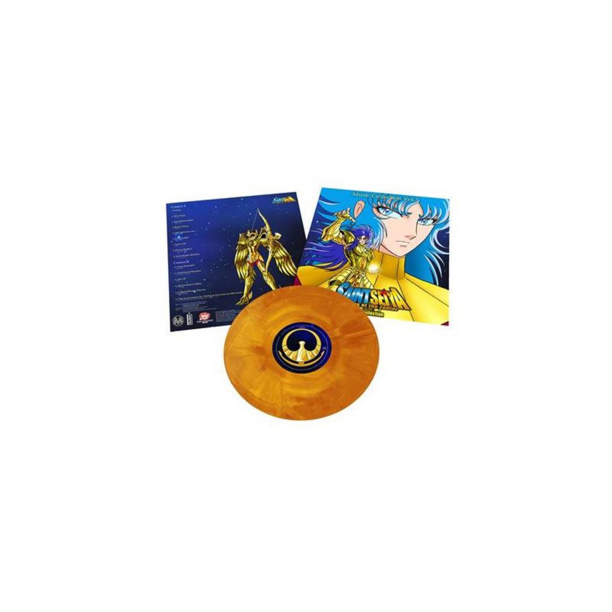 Saint Seiya Music Collection Volume 5 Édition Limitée Vinyle Coloré