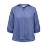 Voir la diapositive 3 : Only Chemise Bleu Femme Only Carmakoma Katie