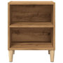 Voir la diapositive 4 : VIDAXL Tables de chevet 2 pcs chene artisanal 40x30x50 cm