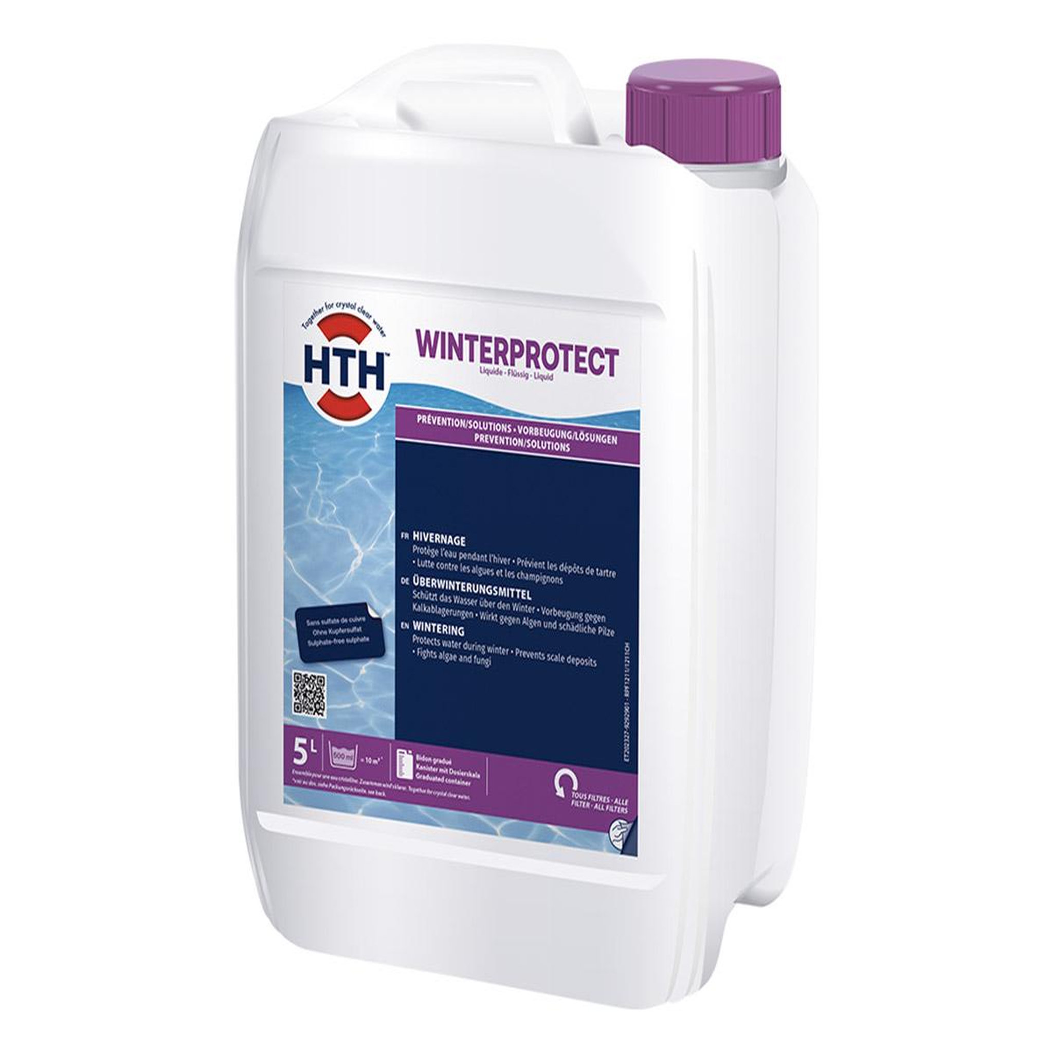 HTH Produit d'hivernage Winterprotect 5 L - HTH