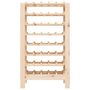 Voir la diapositive 5 : VIDAXL Casier à vin 61,5x30x107,5 cm Bois de pin massif