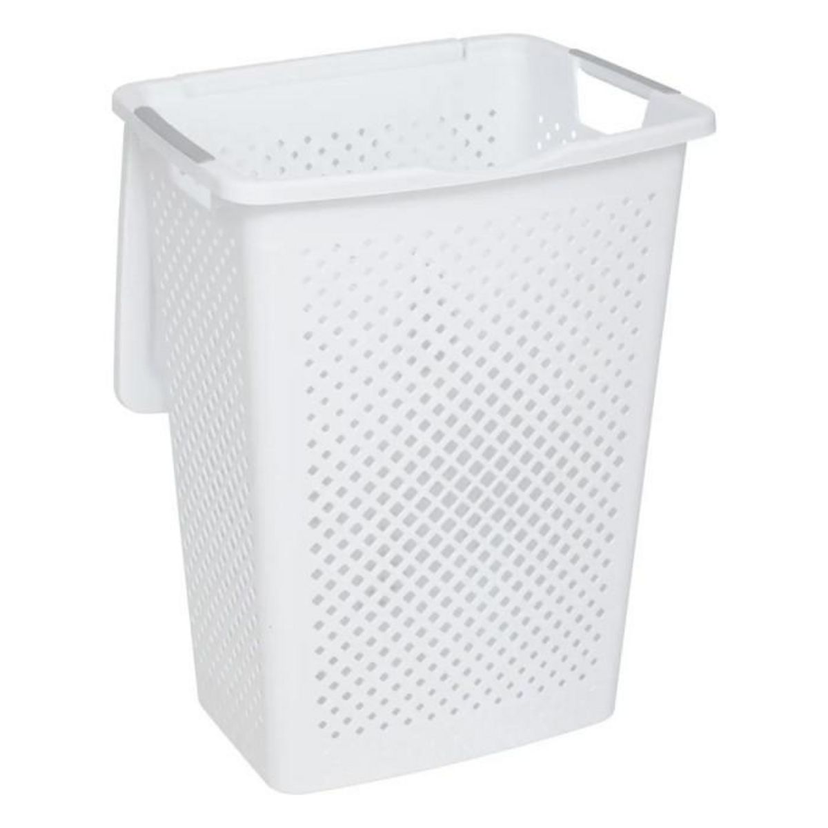 FIVE Panier à Linge Ajouré  Rigoberto  55L Blanc