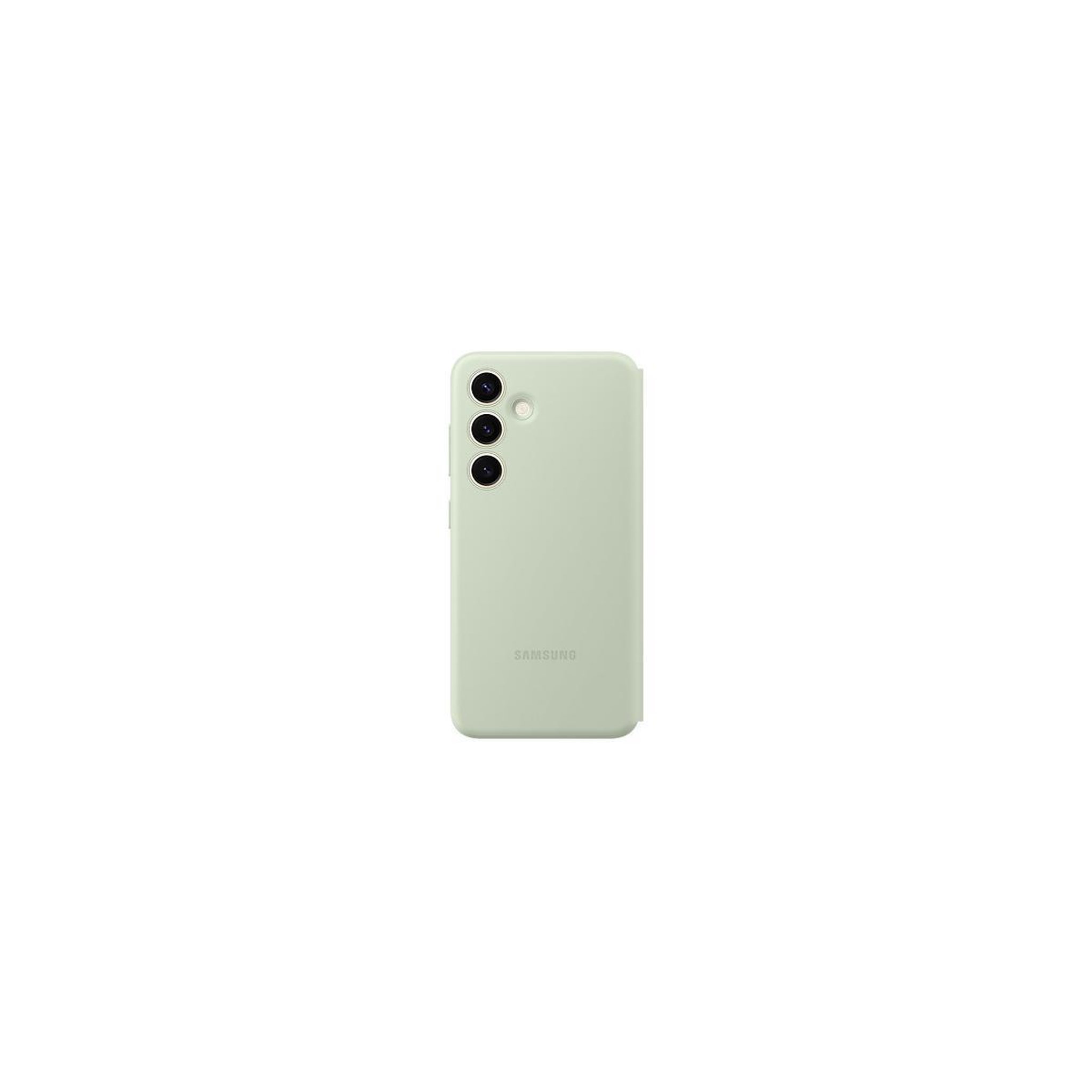 Voir la diapositive 3 : Samsung Etui Folio Smart Clear View avec porte carte pour Samsung Galaxy S24 Vert Clair