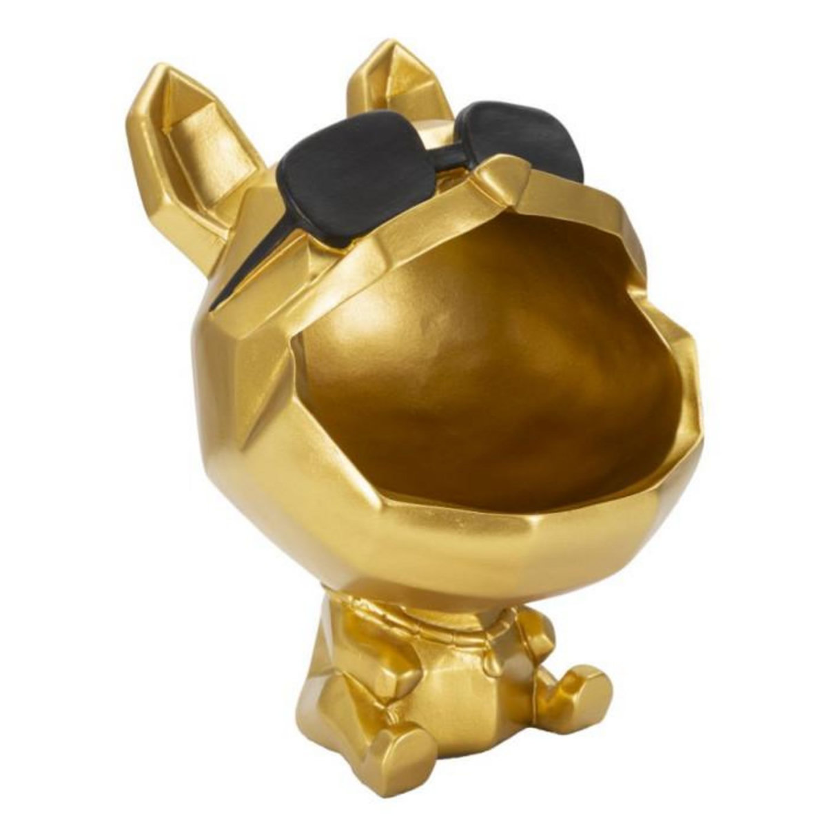 Paris Prix Vide-Poche Statuette  Chien  23cm Or