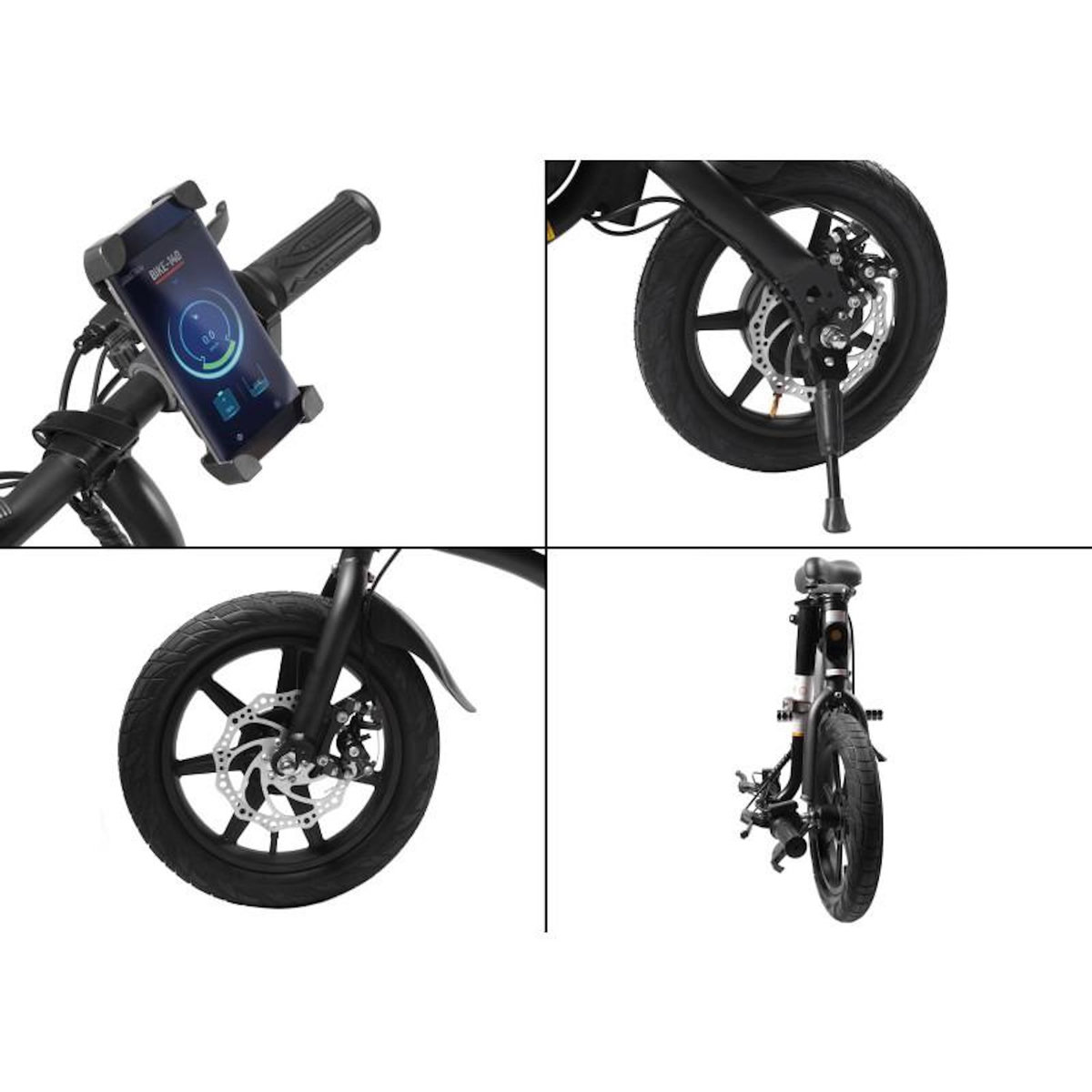 URBANGLIDE Draisienne Électrique Adulte E-bike 140 – Moteur 1000W - Autonomie Jusqu'a 18 km - Pneu 14  Gonflable - Batterie 42V/5.2Ah - Poids 15Kg