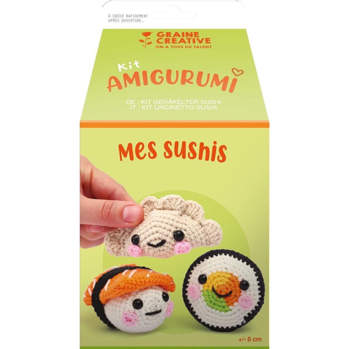 Graine créative Kit Amigurumi - mes sushis
