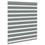 Voir la diapositive 4 : VIDAXL Store zebre gris fonce largeur du tissu 125,9 cm polyester