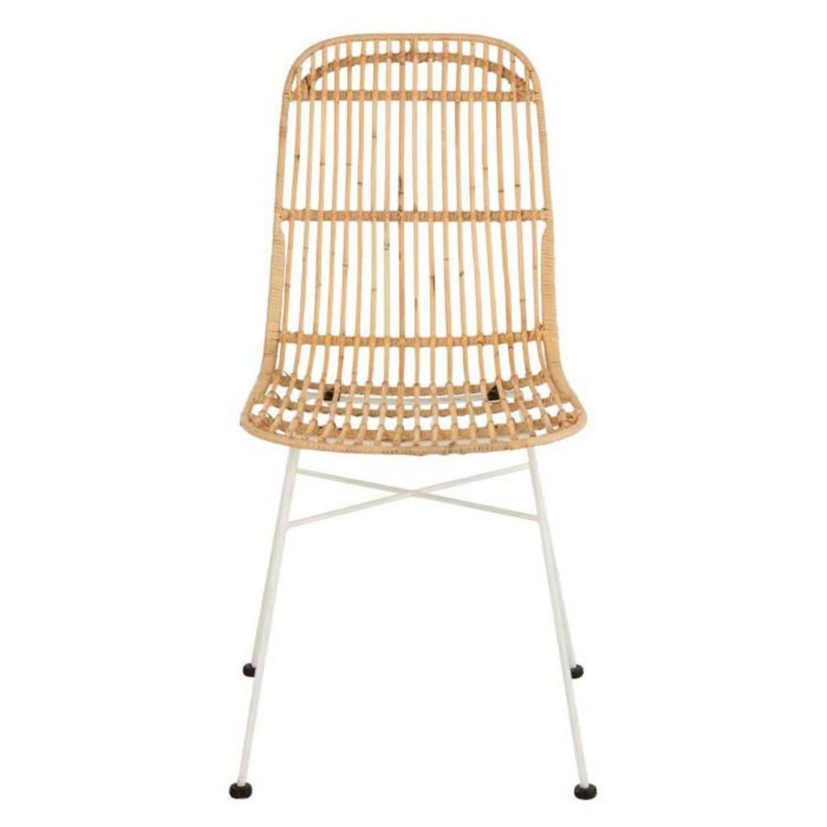 Paris Prix Chaise Design en Rotin  Ema  88cm Naturel