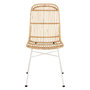 Voir la diapositive 2 : Paris Prix Chaise Design en Rotin  Ema  88cm Naturel