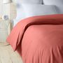 Voir la diapositive 1 : ACTUEL Housse de couette unie en percale de coton 70 fils - collection permanente