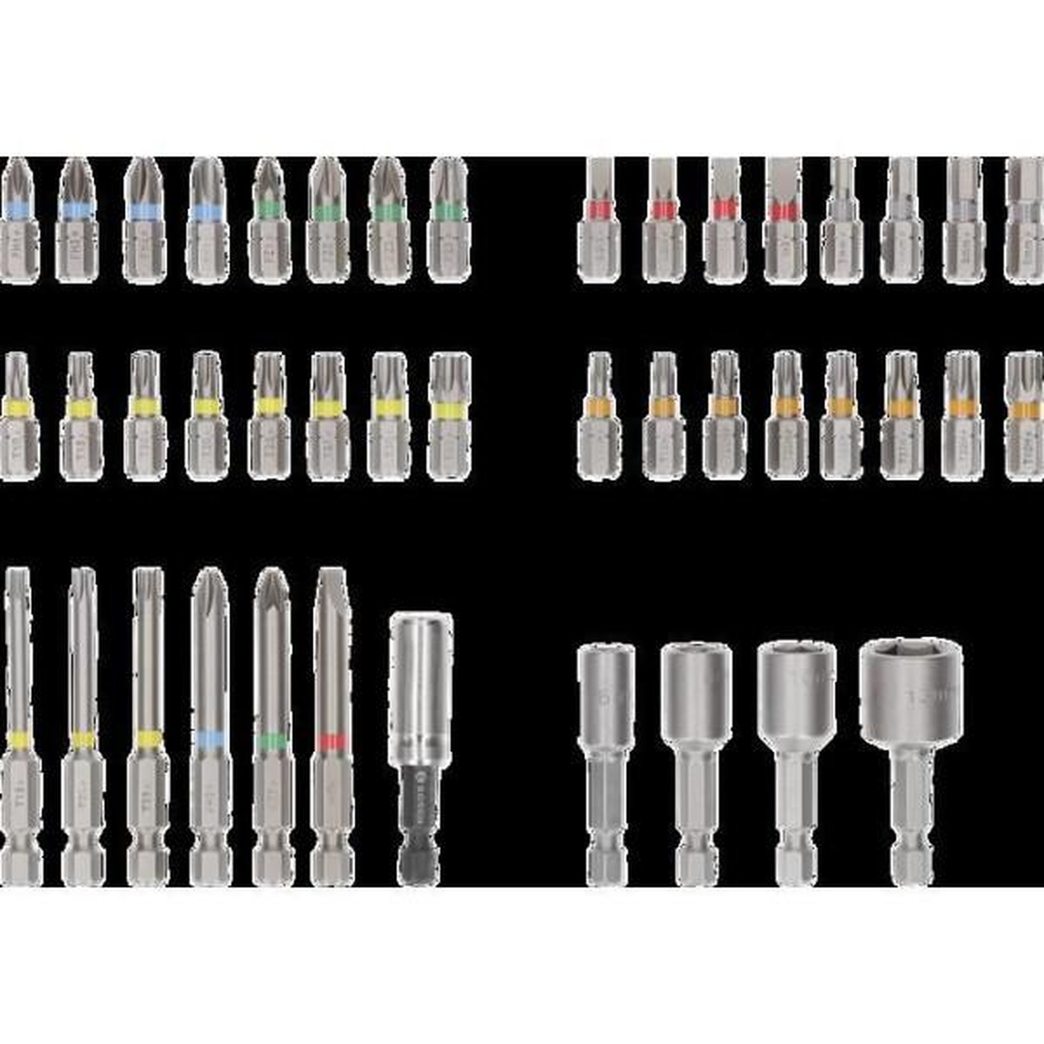 Voir la diapositive 3 : BOSCH Coffret d'embouts de vissage - bosch - 2607017723 - 43 pieces - acier s2 - boîte pick and click