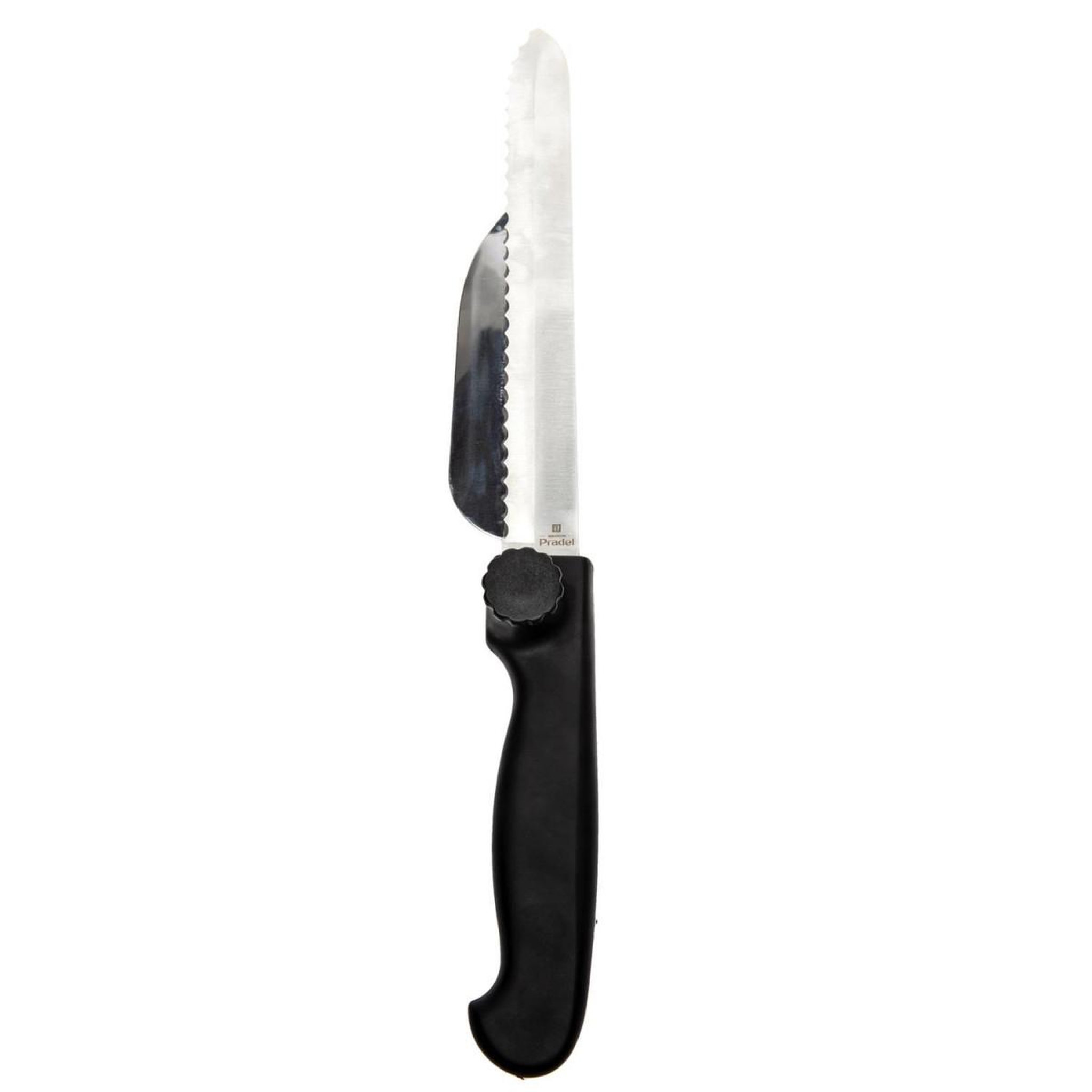 Voir la diapositive 4 : COOK CONCEPT Couteau à trancher  épaisseur réglable  32cm noir