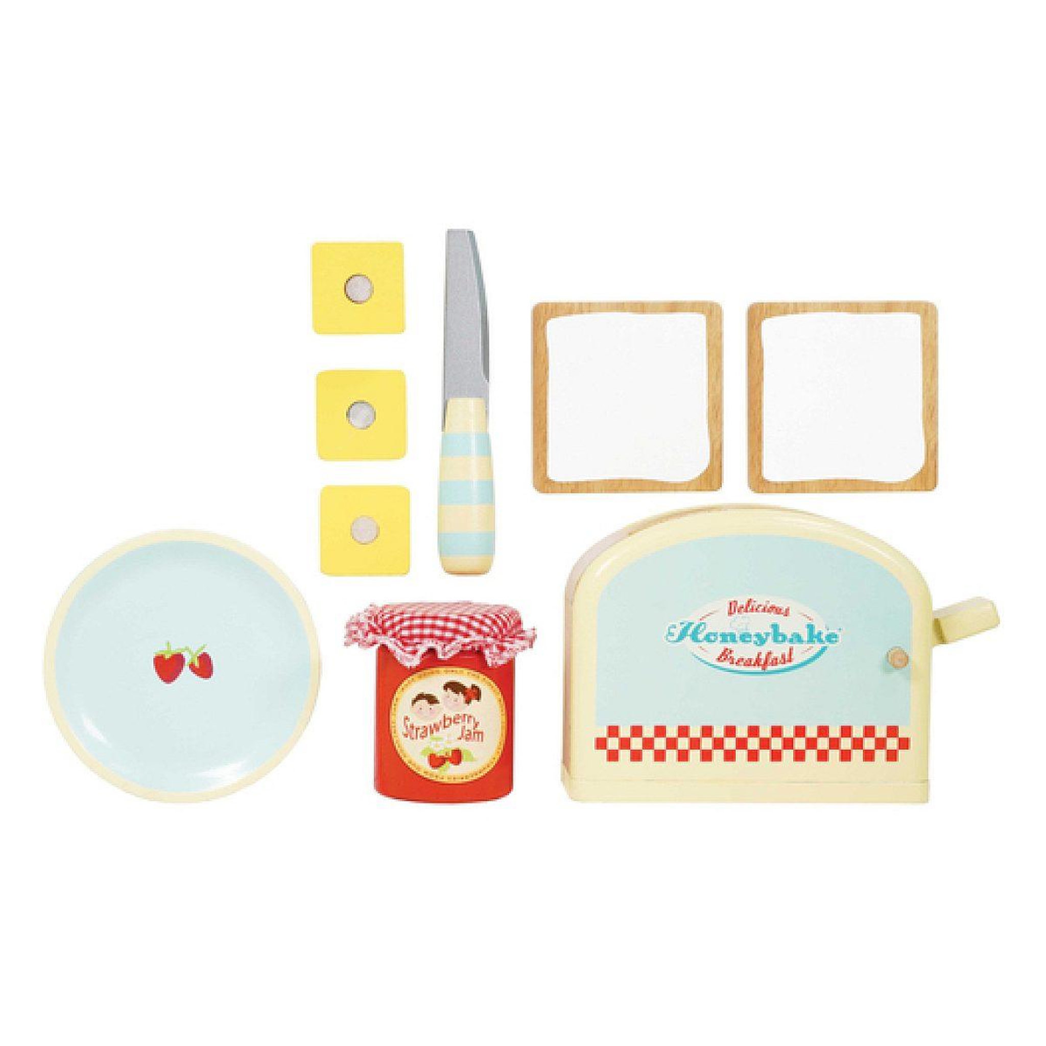 Voir la diapositive 3 : Le Toy Van Grille pain du petit dejeuner
