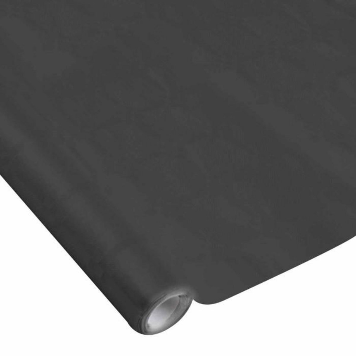 Paris Prix Nappe Papier  Damassée  1,18x5m Noir