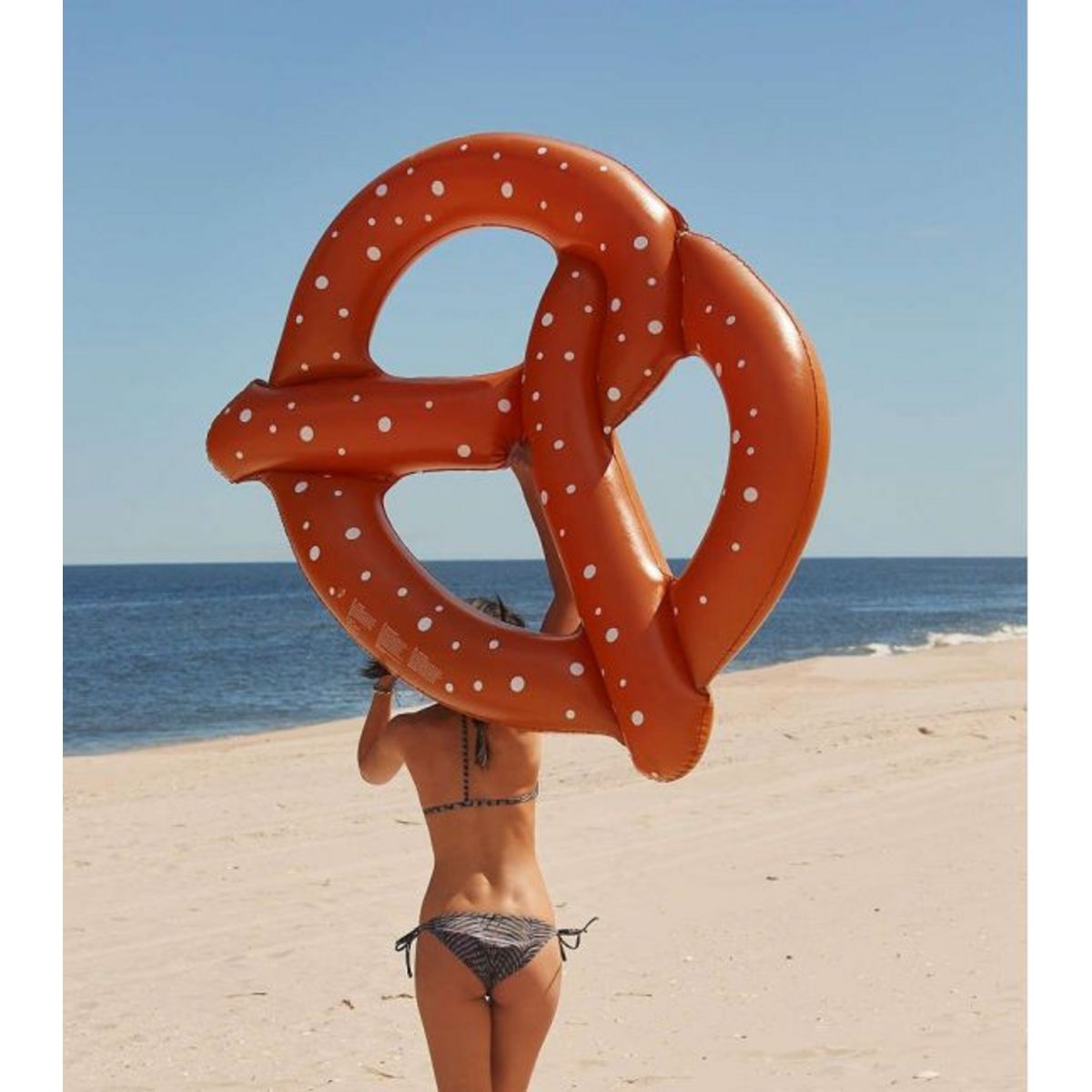 Matelas gonflable Bretzel - dimensions 150 x 110 cm