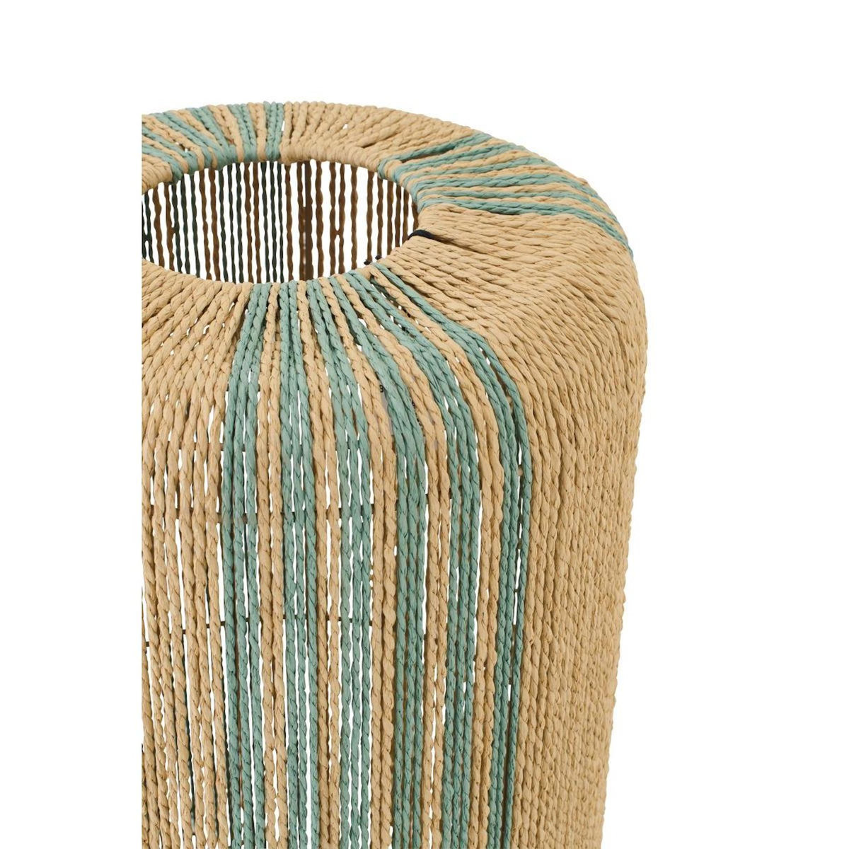 Paris Prix Lampadaire Corde  Chase  138cm Turquoise & Naturel