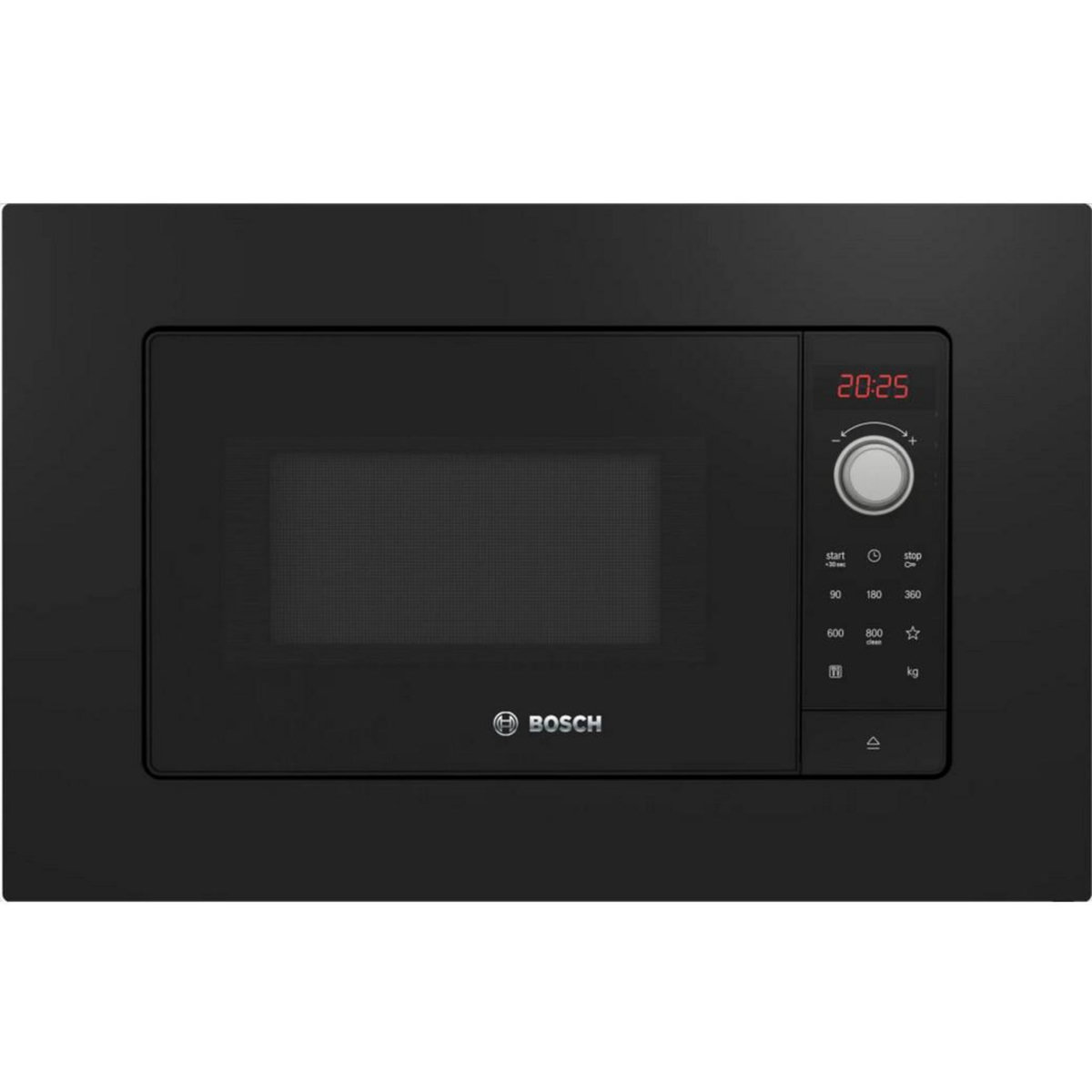 BOSCH Micro-ondes solo 20l 800w encastrable noir - bfl623mb3