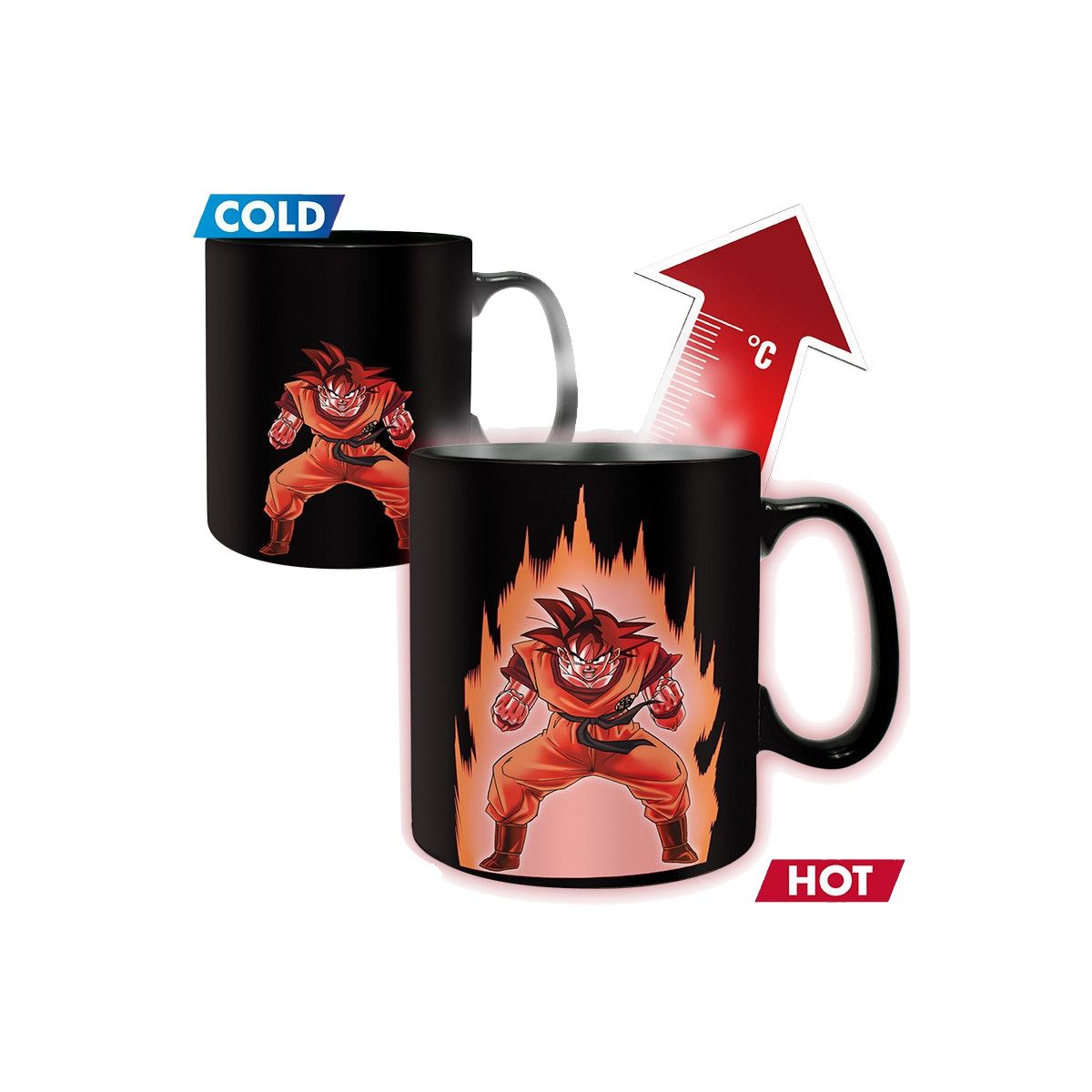 Mug Heat Change Goku Dragon Ball Z