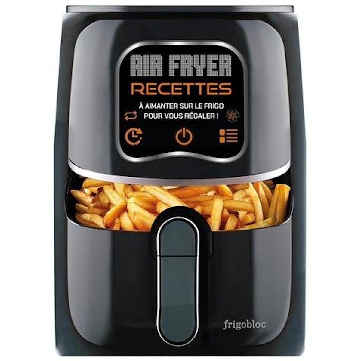 FRIGOBLOC AIR FRYER RECETTES. FICHES AIMANTEES , Play Bac