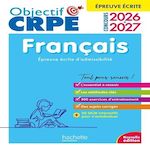 FRANCAIS. EPREUVE ECRITE D'ADMISSIBILITE, EDITION 2026-2027, Allain-Le Forestier Laurence
