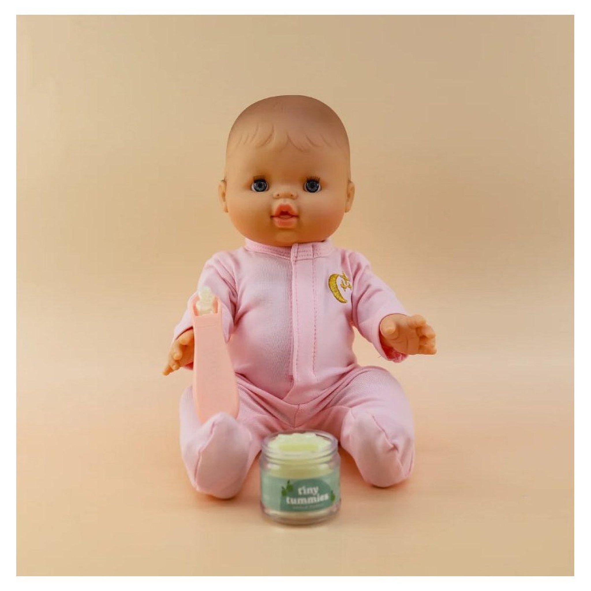 Voir la diapositive 3 : TINY HARLOW Petit pot pomme verte - tiny tummies