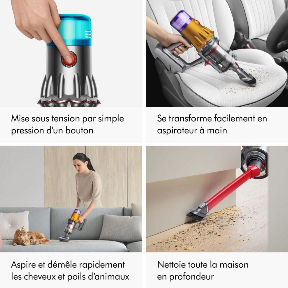 Dyson Aspirateur balai V12 Origin