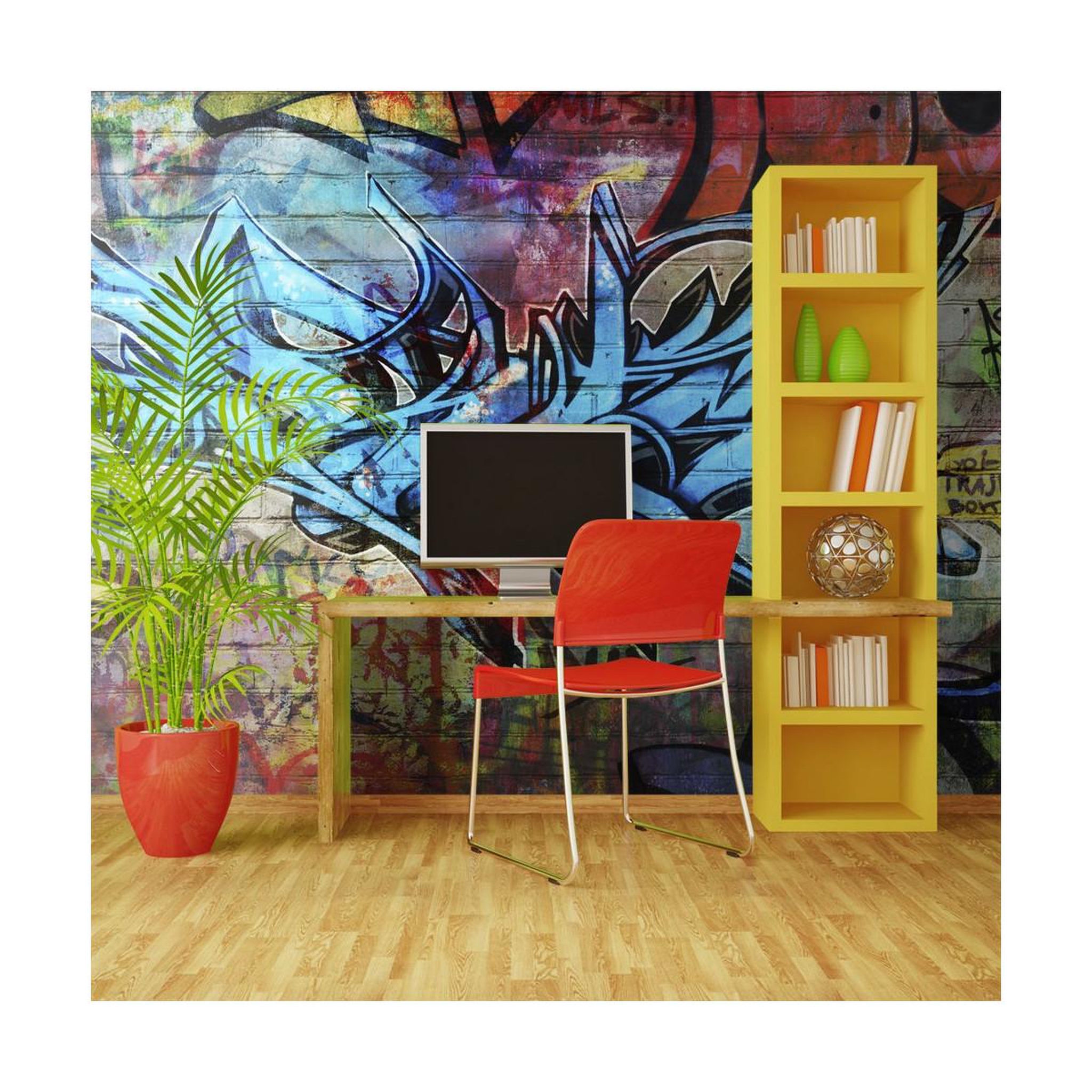 Paris Prix Papier peint  art crime iii   270x450cm