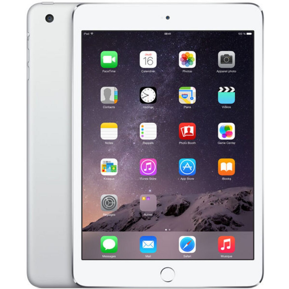 Apple Tablette tactile iPad mini 3 128Go Gris Argent